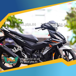 [FREE SHIP] Tem Rời Dán Xe Winner Đen