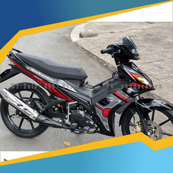 [FREE SHIP] Tem Rời Dán Xe Exciter 2005 -2010 đen xám đỏ