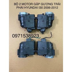 BỘ 2 MOTOR GẬP GƯƠNG TRÁI PHẢI HYUNDAI I30 2006-2012 BÃI XỊN THÁO XE