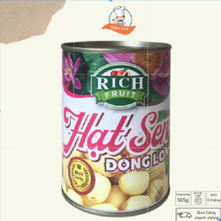 Hạt Sen Đóng Lon RICH FRUIT 565g