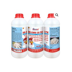 1 chai 1L Dr Enro 20 PW hàm lượng Enro 20 phần trăm, CRD, hàng chất lượng cao