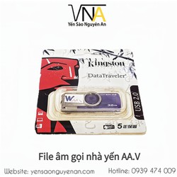 USB File âm gọi chim nhà yến AA.V