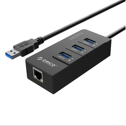 Hub USB 1 ra 3 Port + Lan ORICO HR01-U3