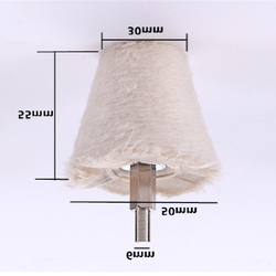 Vải bông đánh bóng hình nón 50mm