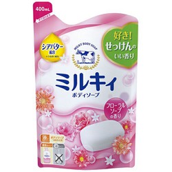 SỮA TẮM Milky Body Soap hương hoa túi 400ml- NHẬT BẢN