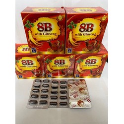 8B With Gingseng Hộp 100 viên nang