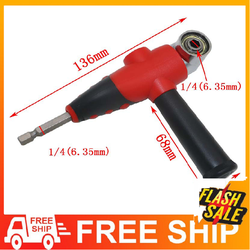Đầu bắn vít góc chuôi lục đầu bắn vít vít góc đầu chuyển hướng  [FREE SHIP] đầu chuyển lục giác bcn242 BA CĂN NHÀ vít chuyển hướng