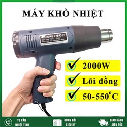 Khò nhiệt ,thổi hơi nóng công suất 2000w