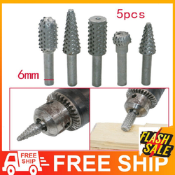 Bộ 5 mũi phay mài cắt gỗ đa năng  [FREE SHIP] phay gỗ siêu tiện lợi bcn249 BA CĂN NHÀ bộ mũi phay gỗ 6mm bộ mũi phay gỗ 6mm total