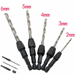 Bộ 5 mũi khoan  âm Gỗ độ cứng