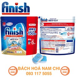 [TÚI 750g] Viên Rửa Chén FINISH Nhật Bản 150 Viên