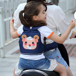 Đai đi xe máy an toàn cho bé, đai đi xe có phản quang chắc chắn