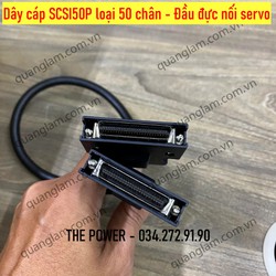 Dây cáp SCSI50P loại 50 chân - Đầu Đực nối servo