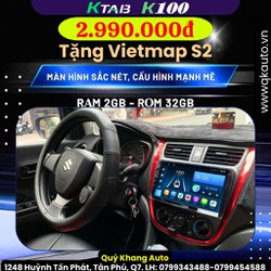 Màn Hình Android SUZUKI CELERIO Kèm Dưỡng Chạy Sim 4G, Thu Phát Wifi