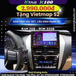 Màn Hình Android VIOS 2019 ĐHTĐ Kèm Dưỡng Chạy Sim 4G, Thu Phát Wifi