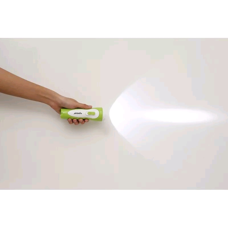 Hình ảnh Đèn pin tay cầm Sunhouse SHE-4051 cỡ nhỏ [ 400 mAh ] [ Mạch điện tiên tiến - tiết kiệm năng lượng ] - hàng chính hãng