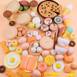 BỘ ĐỒ CHƠI NẤU ĂN BÁNH BAO 88 CHI TIẾT CHO BÉ