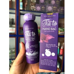 Dung dịch vệ sinh phụ nữ tía tô nano bạc 150ml