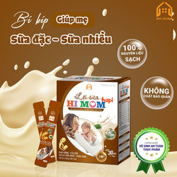 Lợi sữa Hi Mom 30 gói - Sữa đặc, Sữa thơm, Sữa về nhiều