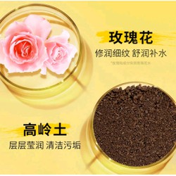 Mặt nạ dưỡng da căng mịn từ bùn non và hoa hồng