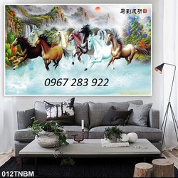 Gạch tranh mã đáo thành công phong thuỷ