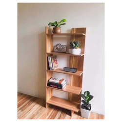 (CHÍNH HÃNG) Kệ sách đa năng 5 tầng bằng gỗ-Kệ gỗ góc tường 5 tầng bằng gỗ đa năng