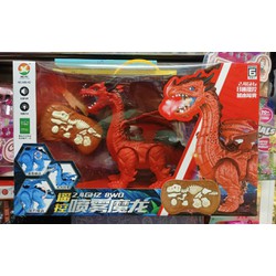 Mô Hình Con Khủng Long 666-62 Đồ Chơi Điều Khiển Từ Xa Có Nhạc Và Đèn Sáng