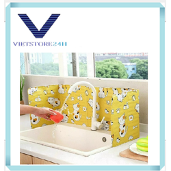 Tấm Chắn Dầu Mỡ Hoa Văn Độc Đáo Gấp Gọn Siêu XInh