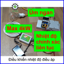 Úm ngan điều khiển nhiệt độ chính xác liên tục 4kW Lộc Phát UNCX-4KW