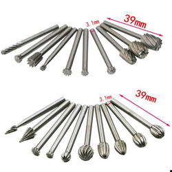 Bộ 20 đầu mũi phay mài khắc làm lũa gỗ