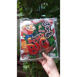 Gói 12 Rong biển miếng to Norita Super Big gói 4g Thái Lan