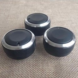 Núm điều hòa KIA soluto 1bộ 3núm chất liệu hợp kim nhôm siêu bền, siêu đẹp