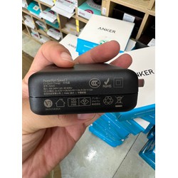 Cốc sạc nhanh 2 cổng anker poweport speed 2, 39w, qc 3.0 - a2025