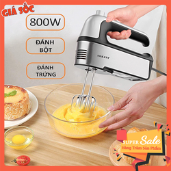 Máy Đánh Trứng Cầm Tay 800W 5 Tốc Độ Chính Hãng SOKANY
