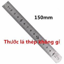 GIÁ RẺ VÔ CÙNG Thước lá thép không gỉ 150mm