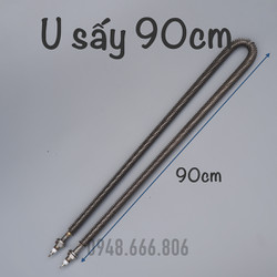 Điện trở sấy, thanh nhiệt sấy chữ U dài 90cm