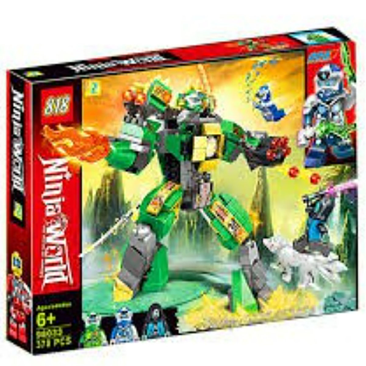 Hình ảnh BỘ LEGO Ninjago đã được lắp ráp thành hình