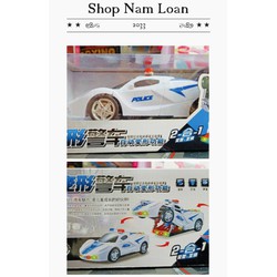Đồ Chơi Xe Ô Tô Biến Hình Robot 2033 Có Kèm Pin