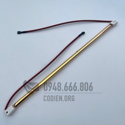 Bóng halogen loại vàng, bóng sấy vàng sinh nhiệt độ cao, bóng đèn sấy bằng hồng ngoại loại vàng