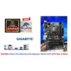 Bo mạch chủ gigabyte h81m-s2pv