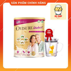Sữa tiểu đường Ovisure Diabest 650g chính hãng -Ổn định đường huyết
