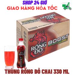 Thùng Rồng Đỏ 24 Chai 330ml