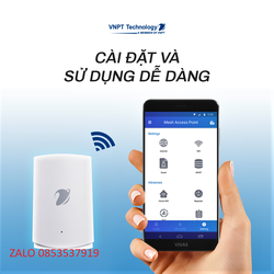 VNPT Technology Hệ thống Wifi Mesh 2 băng tần chuẩn AC 1200Mbps iGate EW12S - NO BOX