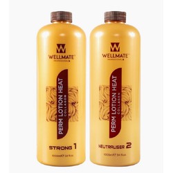 Thuốc uốn nóng hoa sứ - uốn setting Wellmate 1000ml x 2 ( Dạng nước )