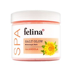 Chính hãng Muối tắm tẩy tế bào da chết Felina chiết xuất Hoa Cúc Calendula 500g