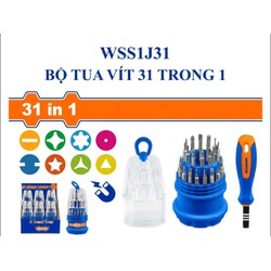 BỘ TUA VÍT 31 TRONG 1 WADFOW CHÍNH HÃNG MODEL: WSS1J31