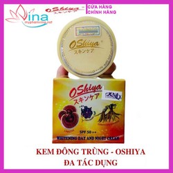 Chính hãng Kem dưỡng trắng chống lão hóa OSHIYA ĐÔNG TRÙNG HẠ THẢO 20g