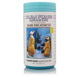 Chính hãng Kem ủ tóc Gấu Kum Fong Mink Oil 1000ml