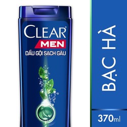 Chính hãng Dầu Gội Clear Men Mát Lạnh Bạc Hà 370g