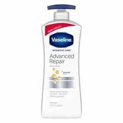 Chính hãng Sữa Dưỡng Thể Cấp Ẩm Phục Hồi Da Vaseline Intensive Care Advanced Repair 725ml (Màu Trắng)